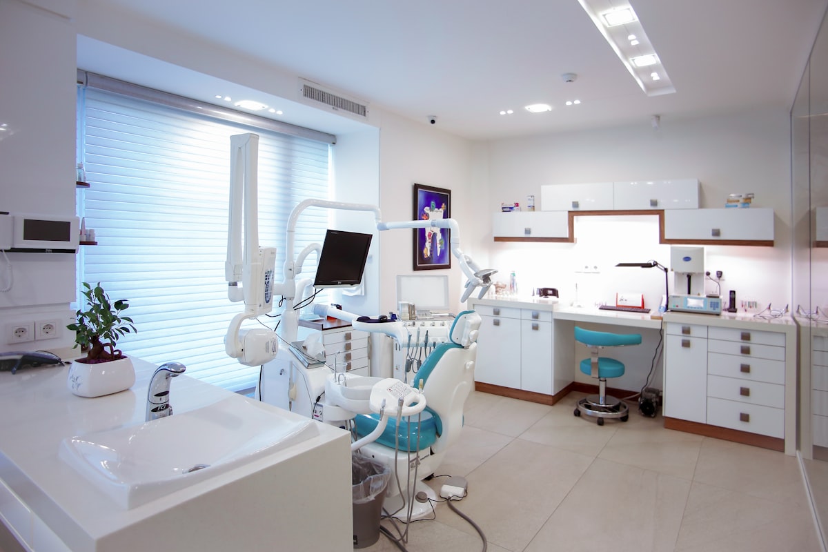 A modern, well-equipped dental surgery